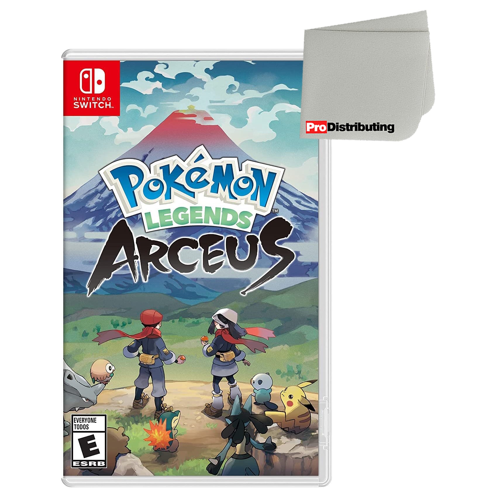 Pokémon Legends: Arceus - Nintendo Switch with Screen Cleaning Cloth - Pro-Distributing
