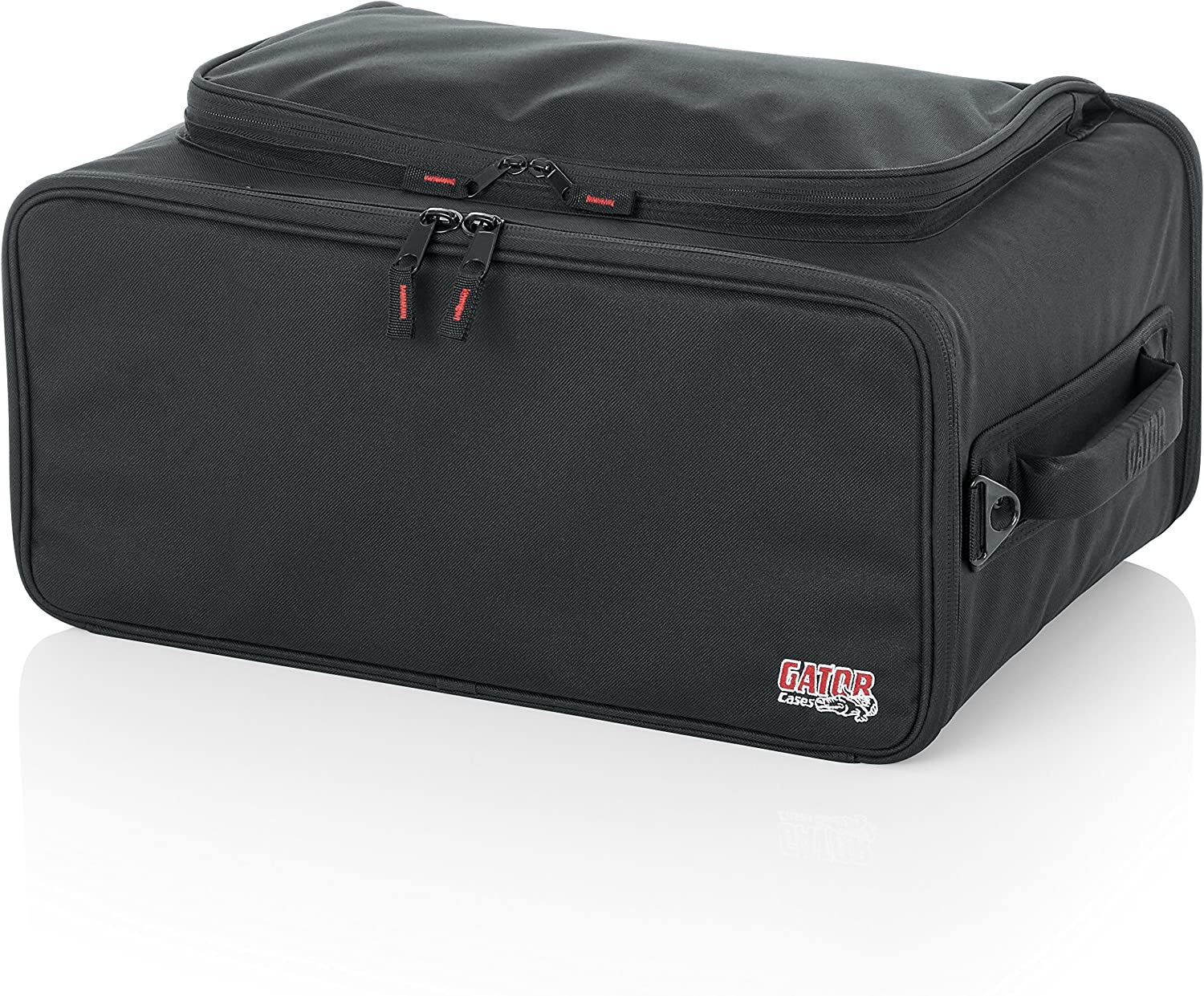 Gator Cases Lightweight Rack Bag with Removable Shoulder Strap; 4U Rack - Pro-Distributing
