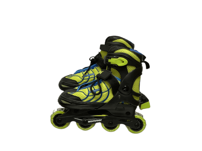 Schwinn Switcher Boys 2 in 1 Quad Skates and InLine Skates combo. Easily converts from Quad Skates to InLine Skates. Adjustable to fit sizes Kids sizes 1-4. Perfect childrens beginner roller skates. - Pro-Distributing