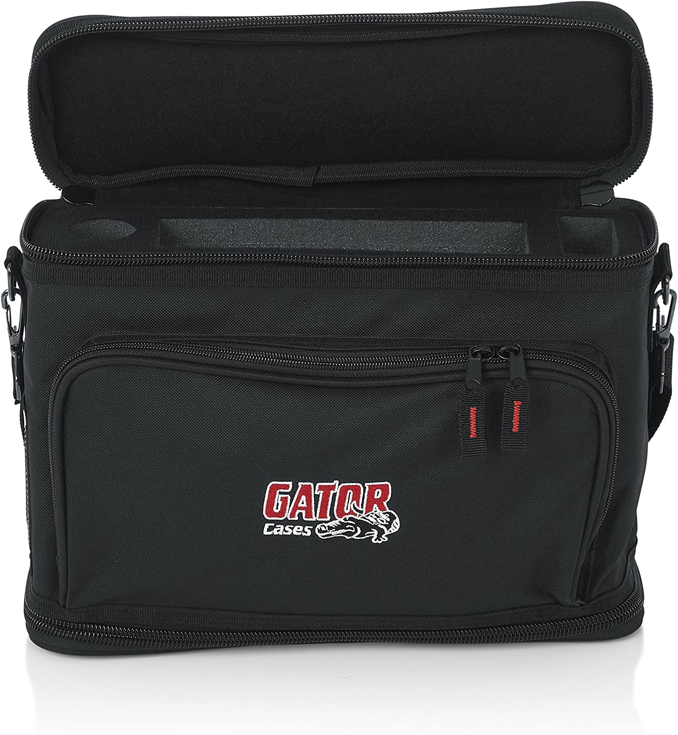 Gator Cases Padded Nylon Carry Bag for Single Wireless Microphone System - GM-1W - Pro-Distributing