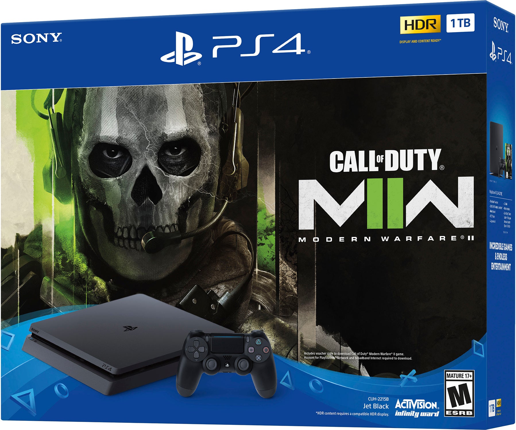 Sony PlayStation 4 Call of Duty Modern Warfare II Bundle with Microfiber Cleaning Cloth - Pro-Distributing