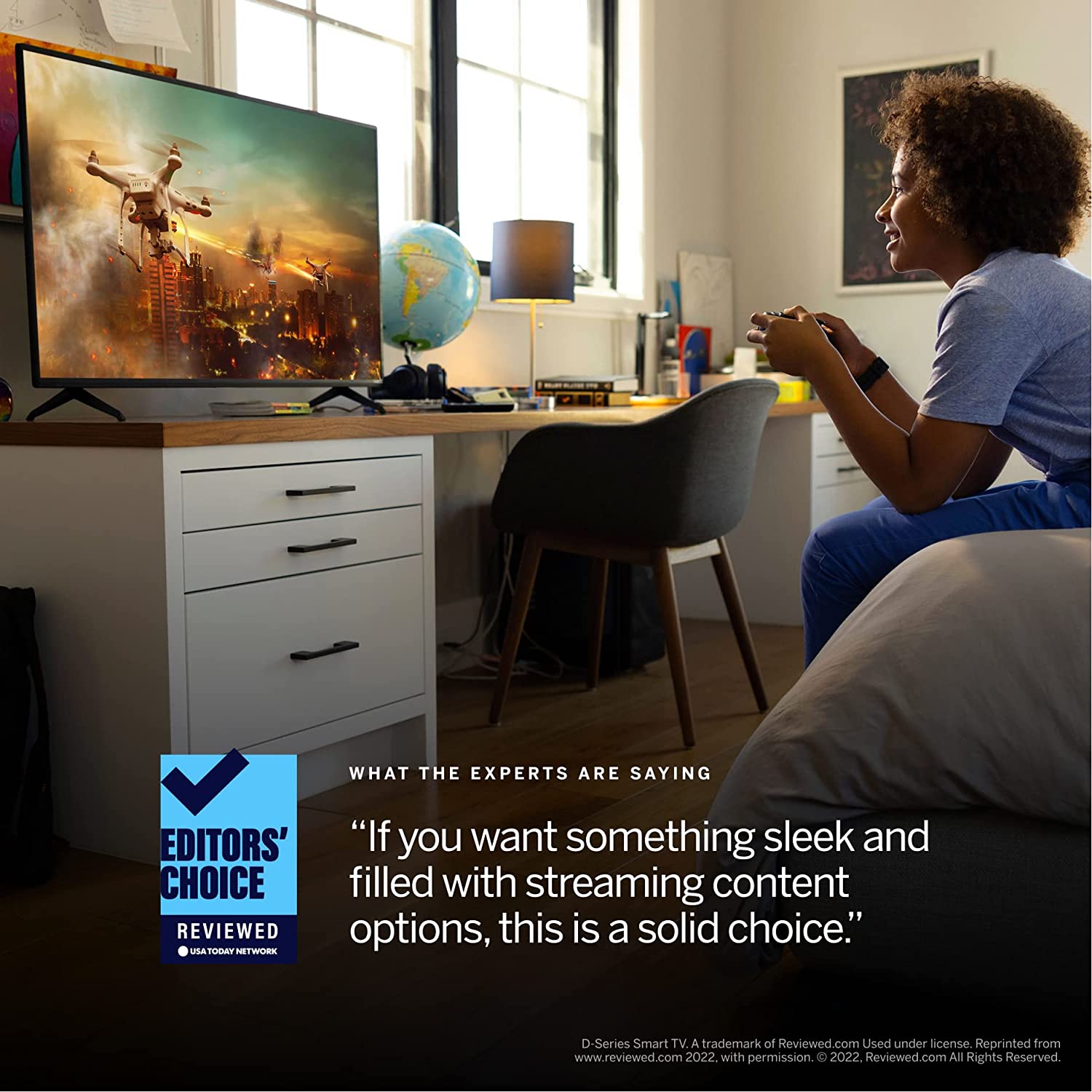 VIZIO 24-inch D-Series 720p Smart TV with Apple AirPlay and Chromecast - D24h-J09 - Pro-Distributing
