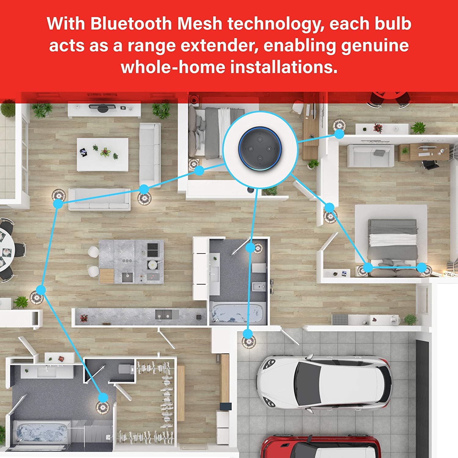 Sengled Smart Bluetooth Mesh Dimmable LED Light Bulb - 3 Pack - Pro-Distributing