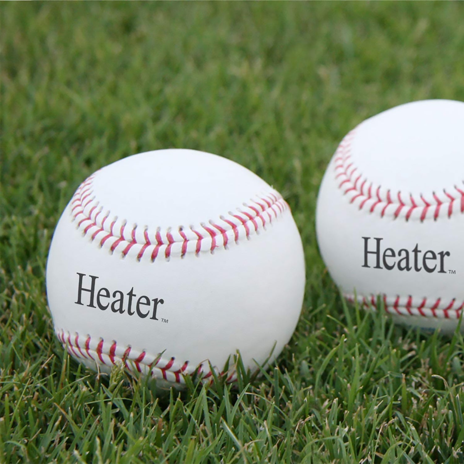 Heater Sports Regulation SIzed Leather Pitching Machine Baseballs - 12 Pack - Pro-Distributing