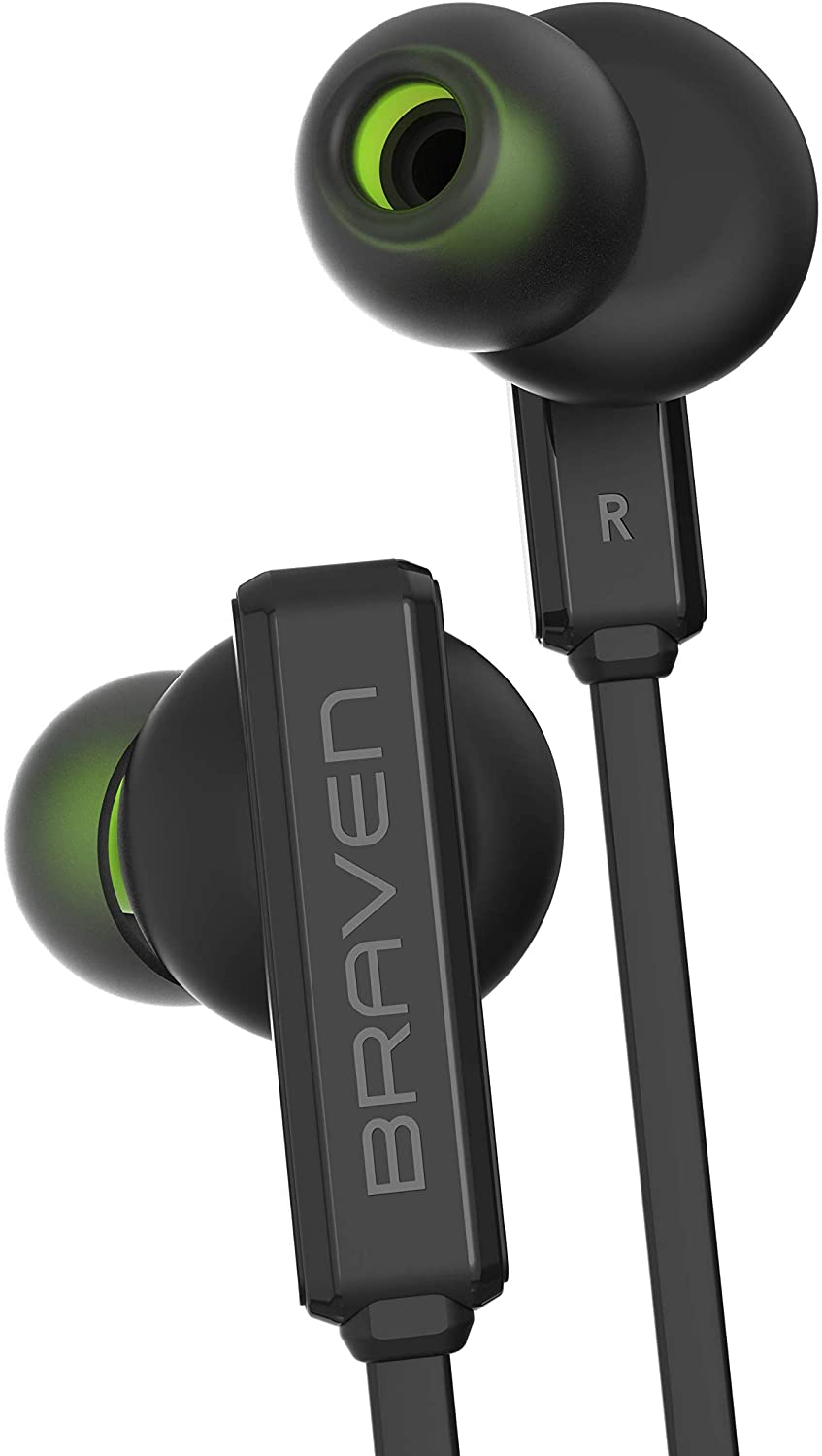 Braven Flye Sport - Water-Resistant, Bluetooth Earbud - Black - Pro-Distributing