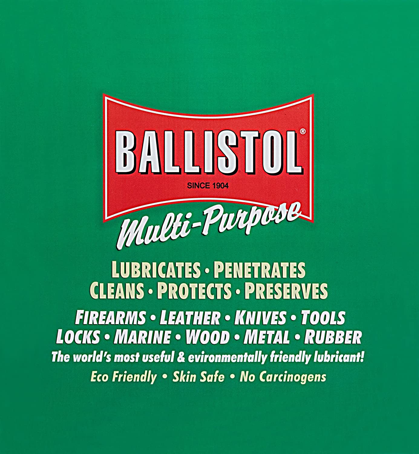 Ballistol Multi-Purpose Oil Lubricant Cleaner and Protectant for Wood, Metal, Rubber- 4oz - Pro-Distributing