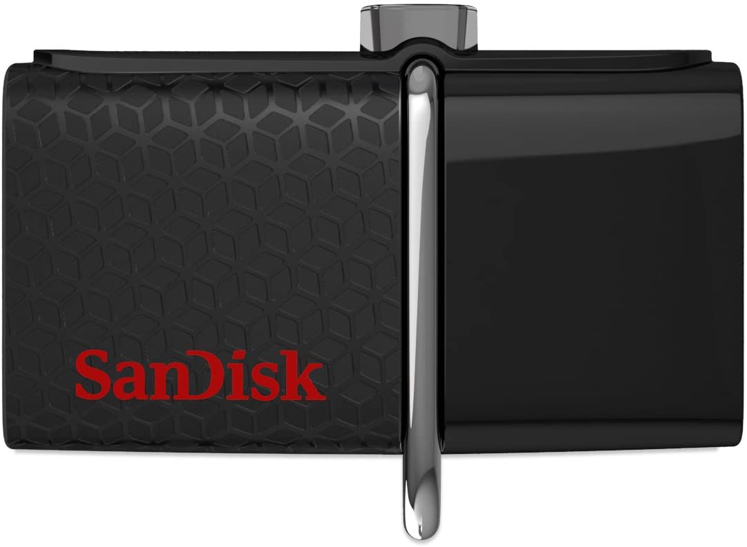 SanDisk Ultra Dual USB Drive 3.0 128GB, Black (SDDD2-128G-GAM46) - Pro-Distributing