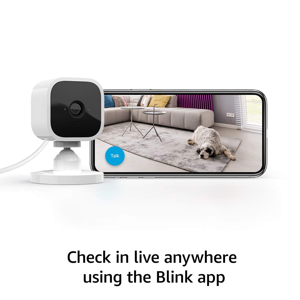 Blink Mini Indoor 1080p Wi-Fi Security Camera with Motion Detection, Night  Vision - White freeshipping - Pro-Distributing