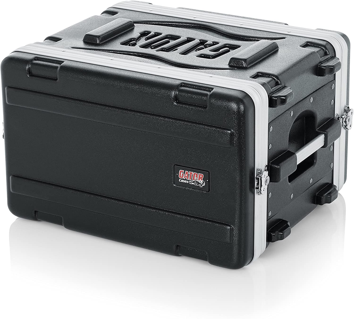Gator Cases Lightweight Molded 6U Rack Case with Heavy Duty Latches - 6U - GR-6S - Pro-Distributing