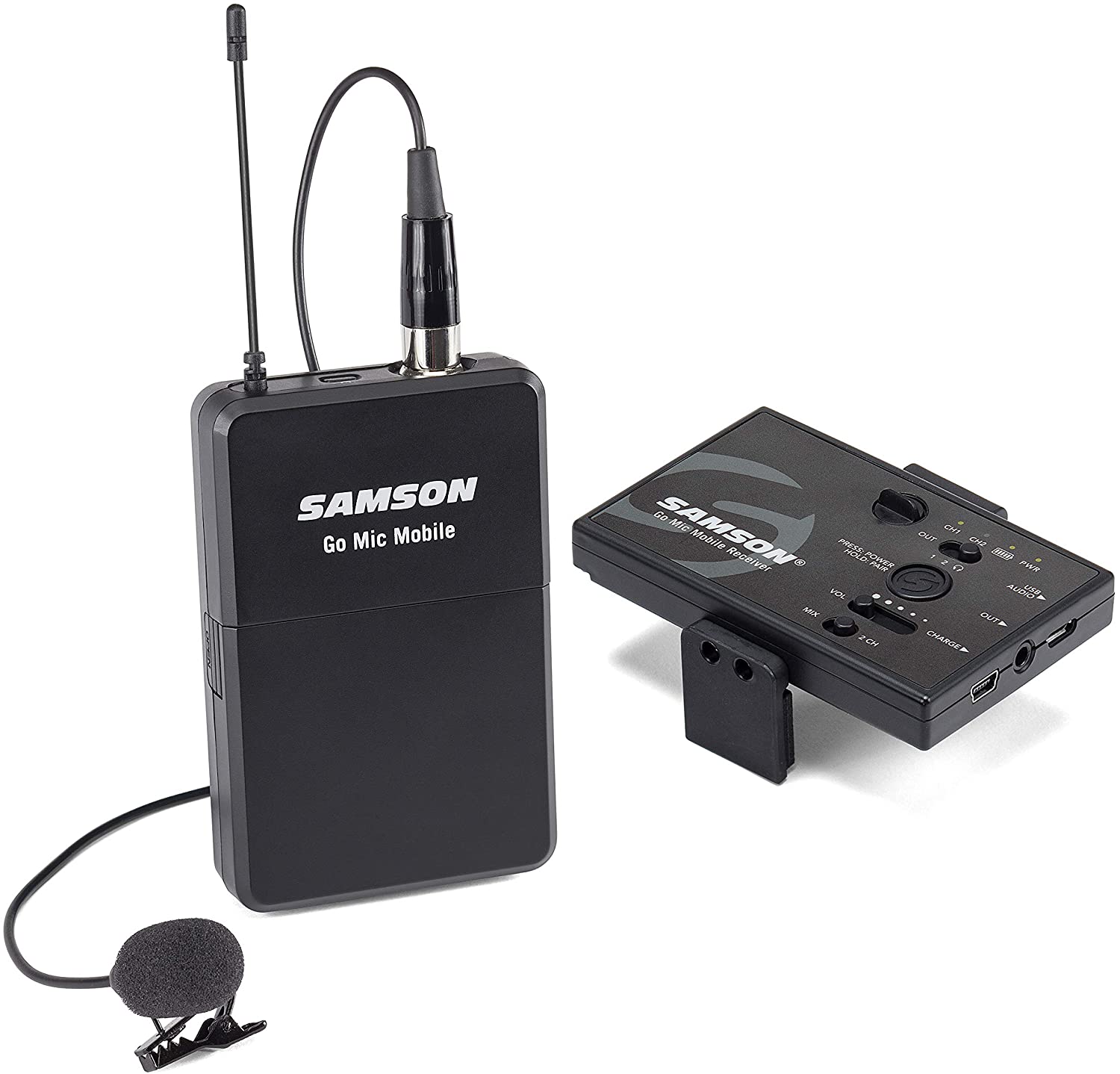 SAMSON Go Mic Mobile Professional Lavalier Wireless System for Mobile Video - Pro-Distributing