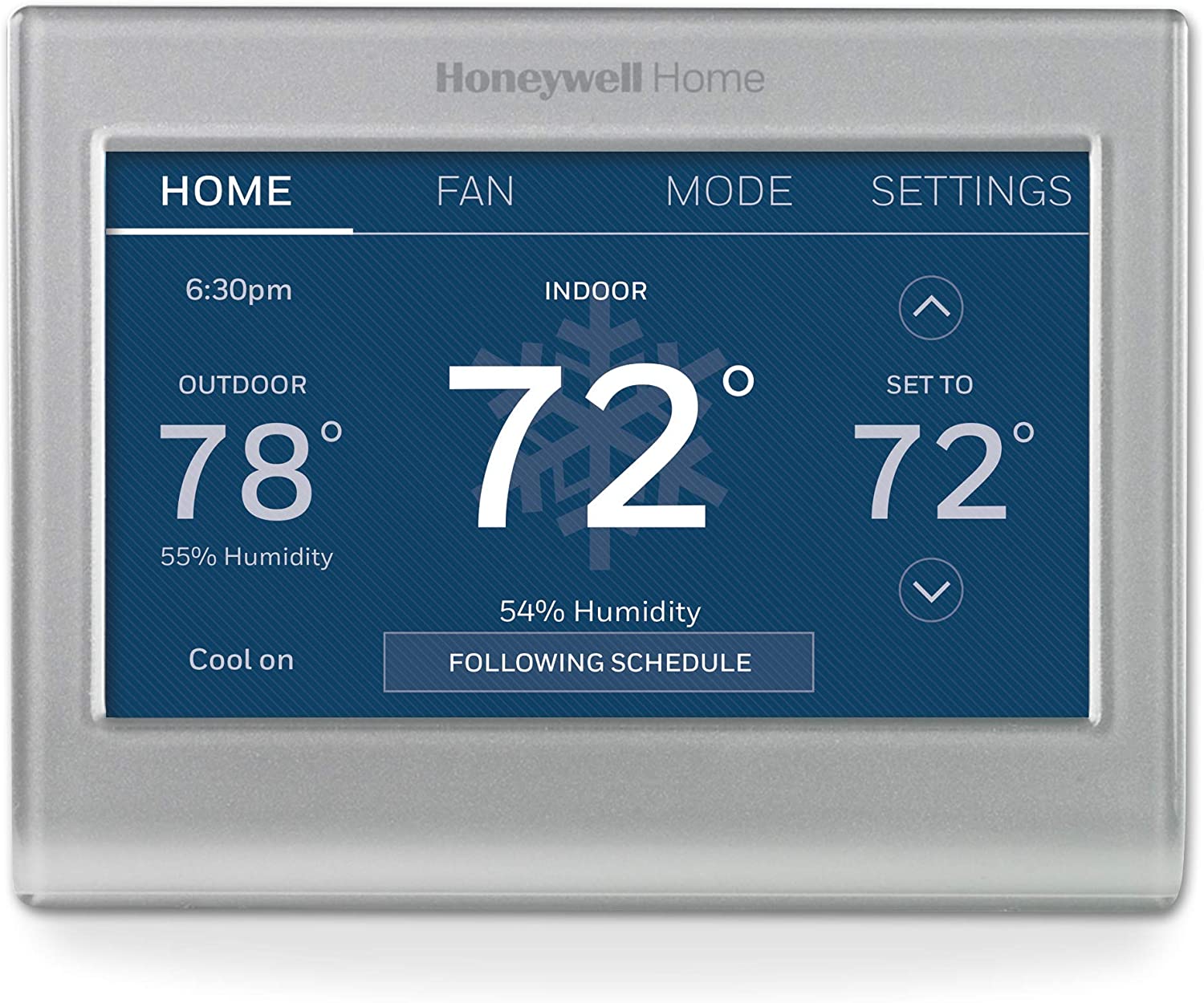 Honeywell Home RTH9585WF1004 Wi-Fi Smart Color Thermostat, 7 Day Programmable, Touch Screen, Energy Star, Alexa Ready - Pro-Distributing