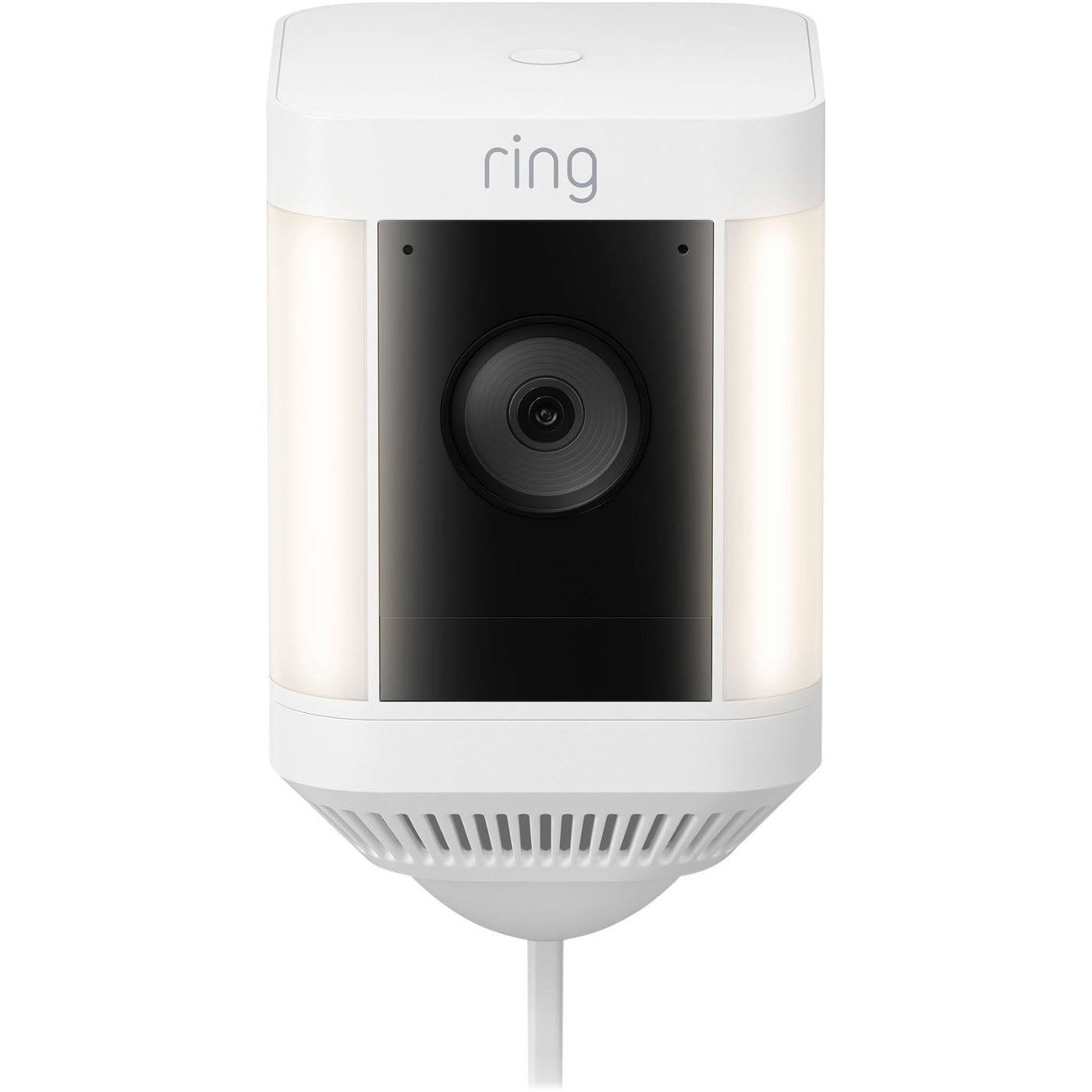 Ring Spotlight Cam Plus Outdoor/Indoor 1080p Wired Security Camera - White - Pro-Distributing