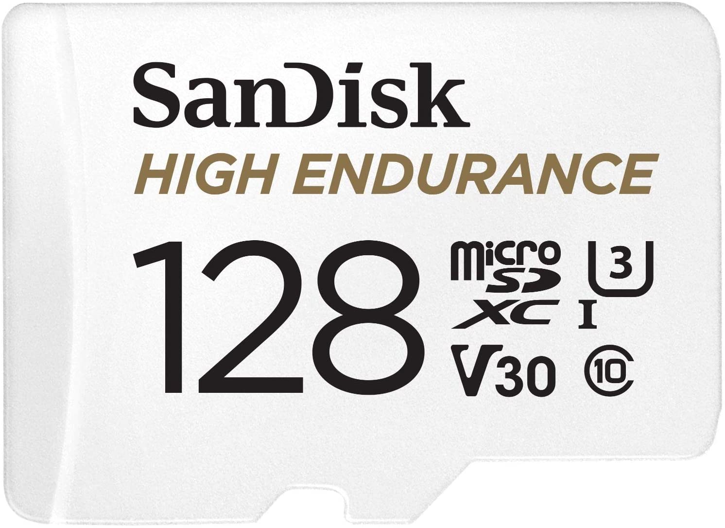 SanDisk 128GB High Endurance Video MicroSDXC Card with Adapter for Dash Cam and Home Monitoring systems - C10, U3, V30, 4K UHD, Micro SD Card - SDSQQNR-128G-GN6IA - Pro-Distributing