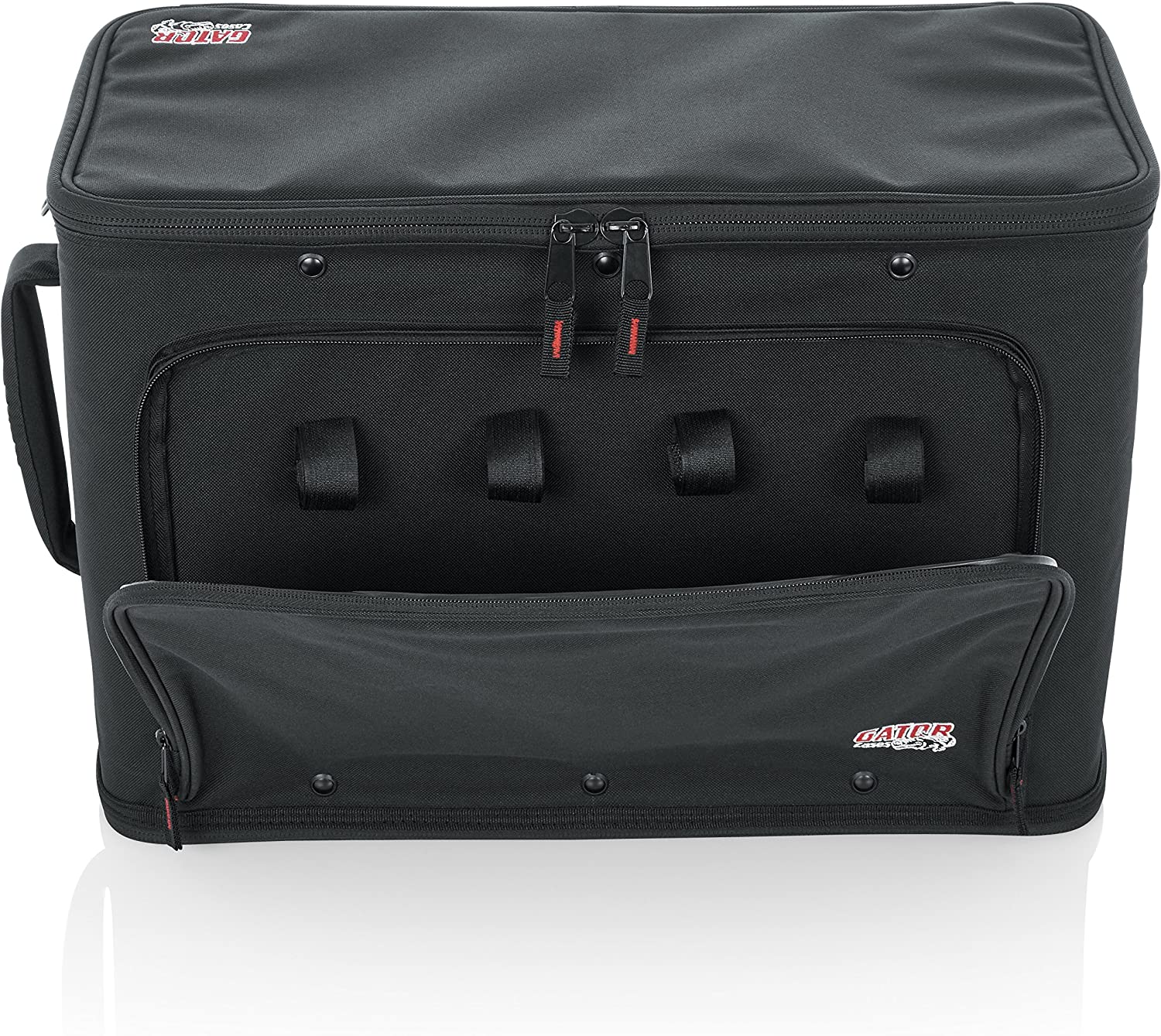 Gator Cases Lightweight Rack Bag with Removable Shoulder Strap; 2U Rack - Pro-Distributing