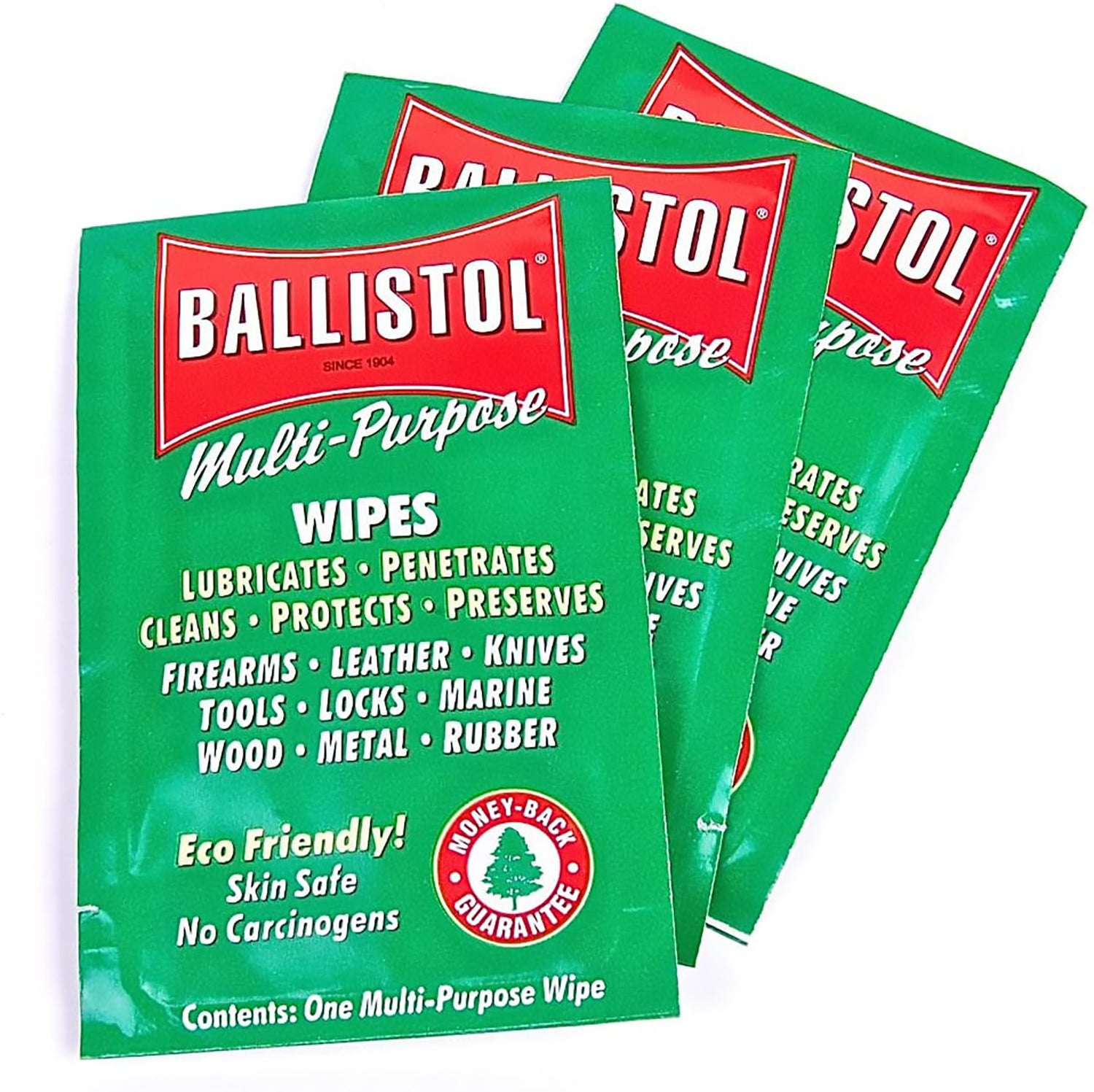 40 Pack Ballistol Multi-Purpose Oil Lubricant Cleaner and Protectant Wipes - Pro-Distributing