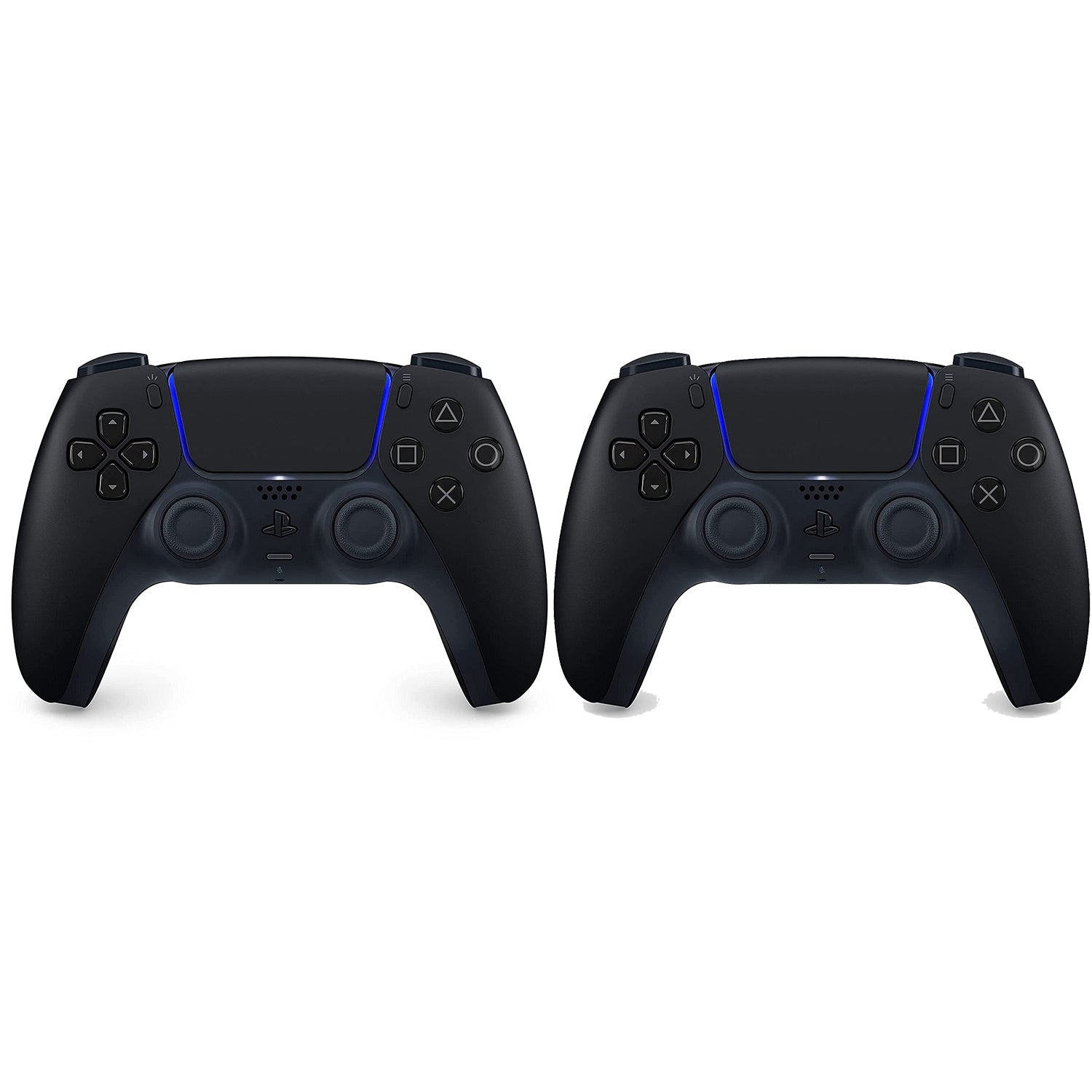 2 Pack Sony PlayStation 5 DualSense Wireless Controller - Midnight Black - Pro-Distributing