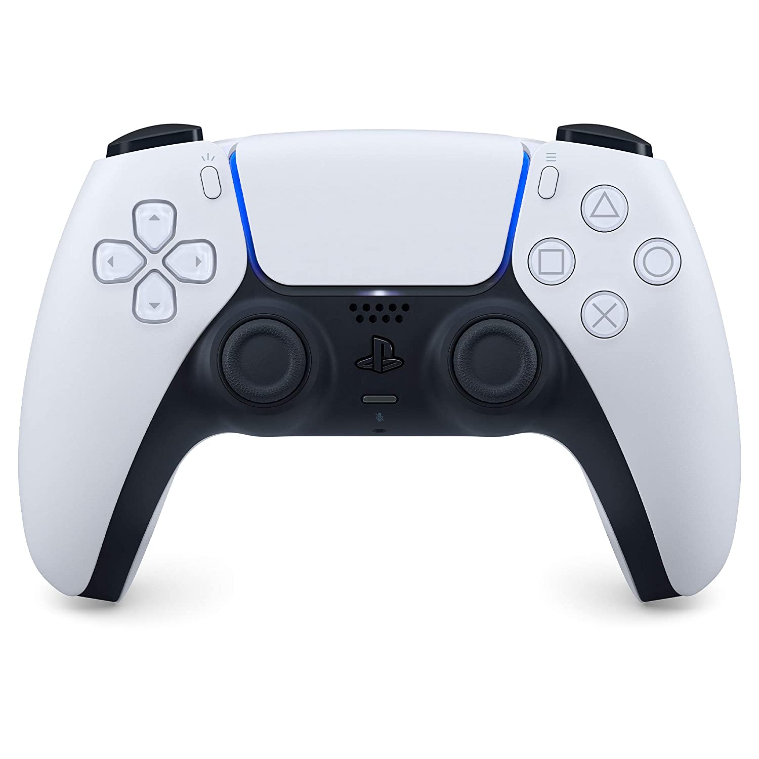 Sony Playstation 5 Disc Version (Sony PS5 Disc) with White Extra Controller, Ghost of Tsushima - Director's Cut  and Microfiber Cleaning Cloth Bundle - Pro-Distributing