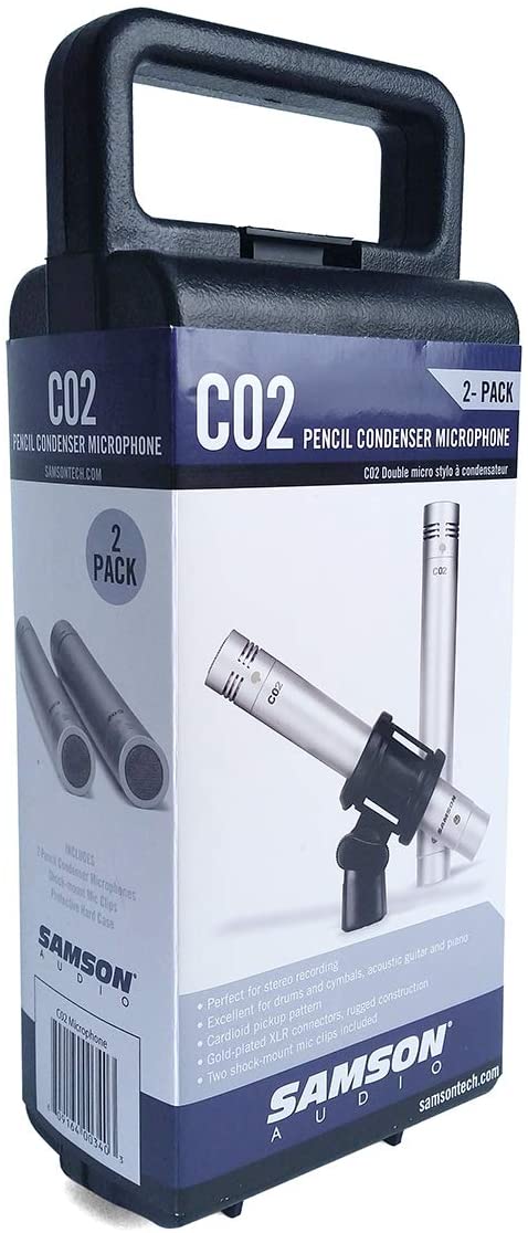Samson C02 Pencil Condenser Microphones (Pair) - Pro-Distributing