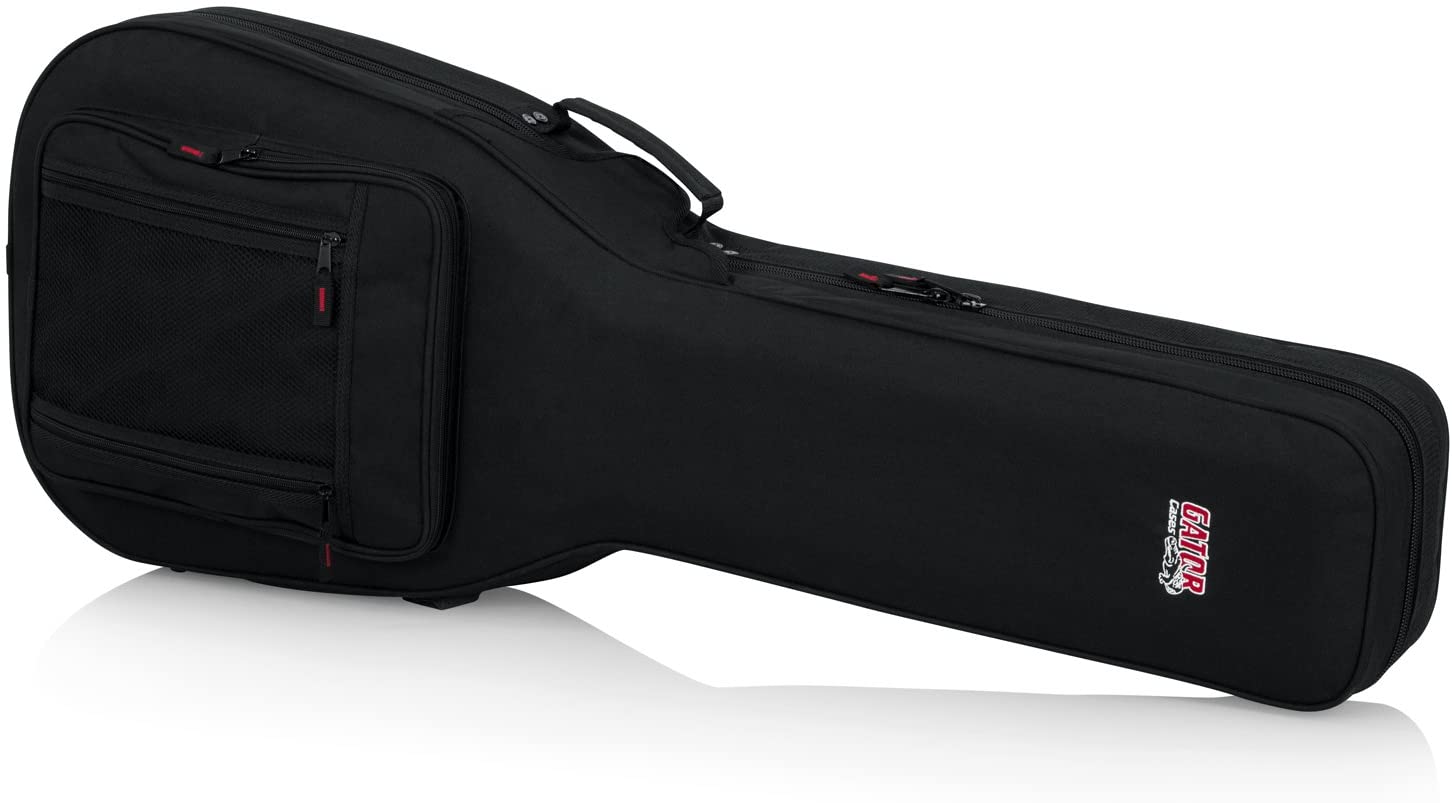 Gator Cases Lightweight Polyfoam Guitar Case for SG Double Cut-away Guitars (GL-SG) - Pro-Distributing