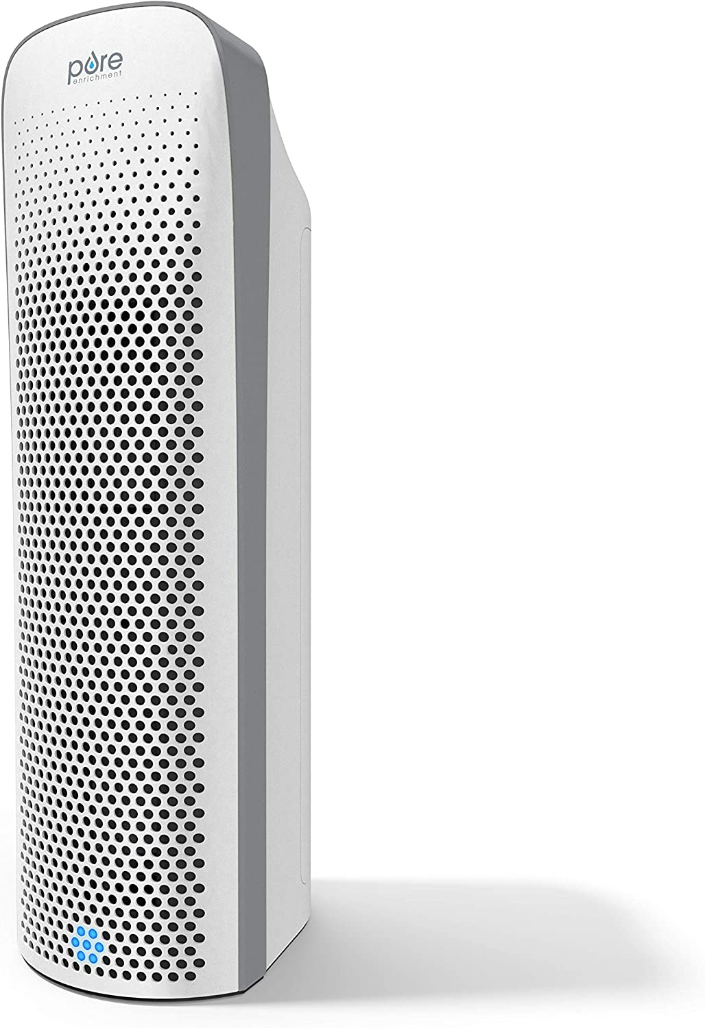 Pure Enrichment PureZone Elite True HEPA Large Room Tower Air Purifier with Air Quality Monitor, 4 Stage Filtration and UV-C Light, Helps Destroy Bacteria, Smoke, Pollen & Dust - White - Pro-Distributing