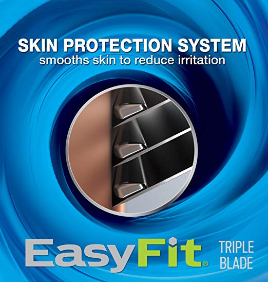 Personna EasyFit Mach3 Compatible Refill Razor Blade Cartridges - 4 Count - Pro-Distributing