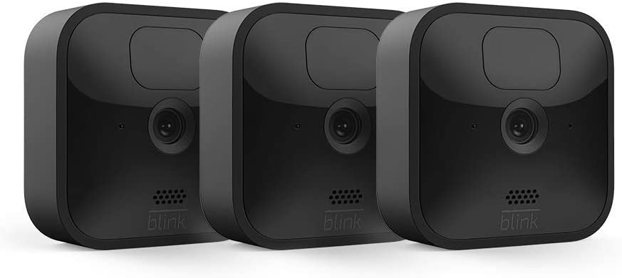 Blink Outdoor Wireless, Weather Resistant HD Security Camera with 2 Year Battery, Motion Detection - New Version 2020 Release – 3 camera kit - Pro-Distributing