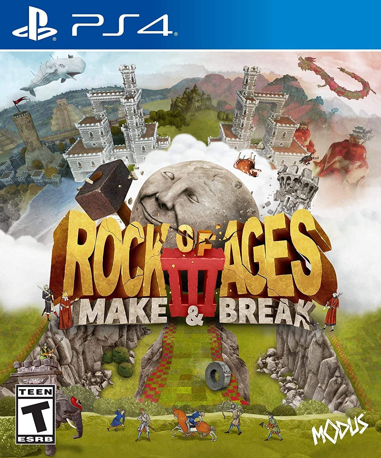 Rock of Ages III Make and Break - Playstation 4 - Pro-Distributing